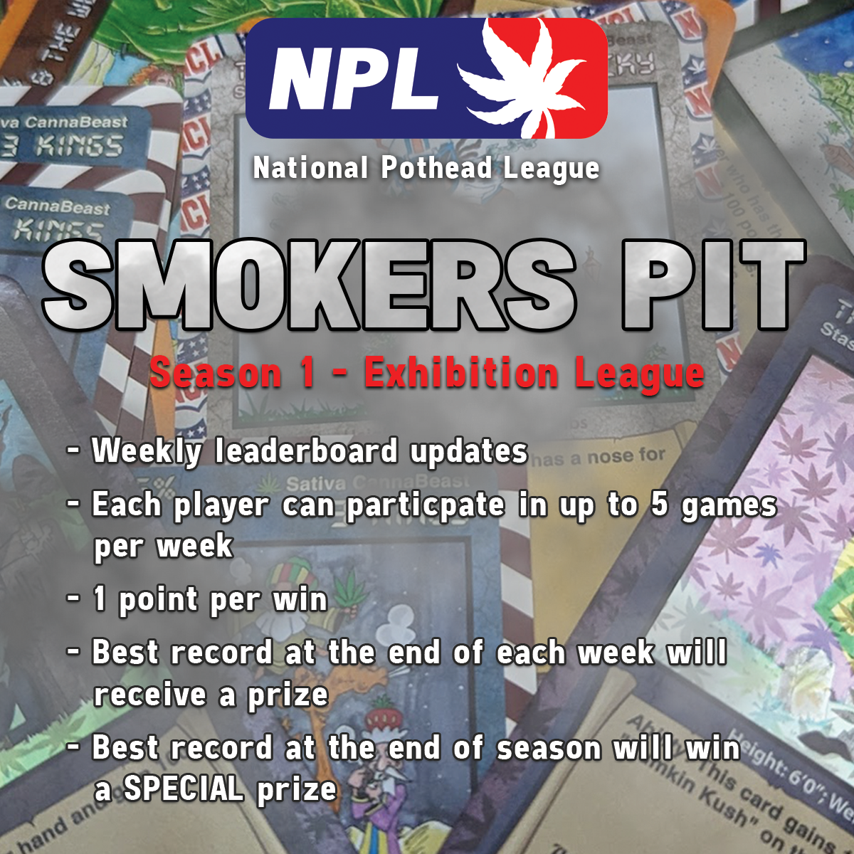 Smokers Pit - Season 1 - Registration