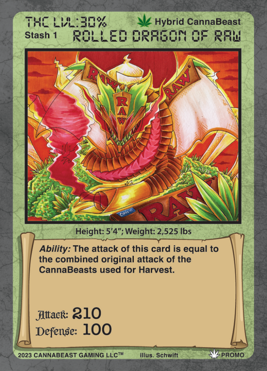 Rolled Dragon Of Raw