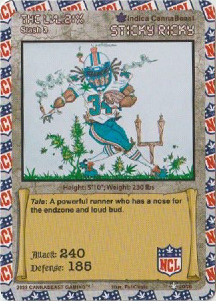 Sticky Ricky – National Pothead League